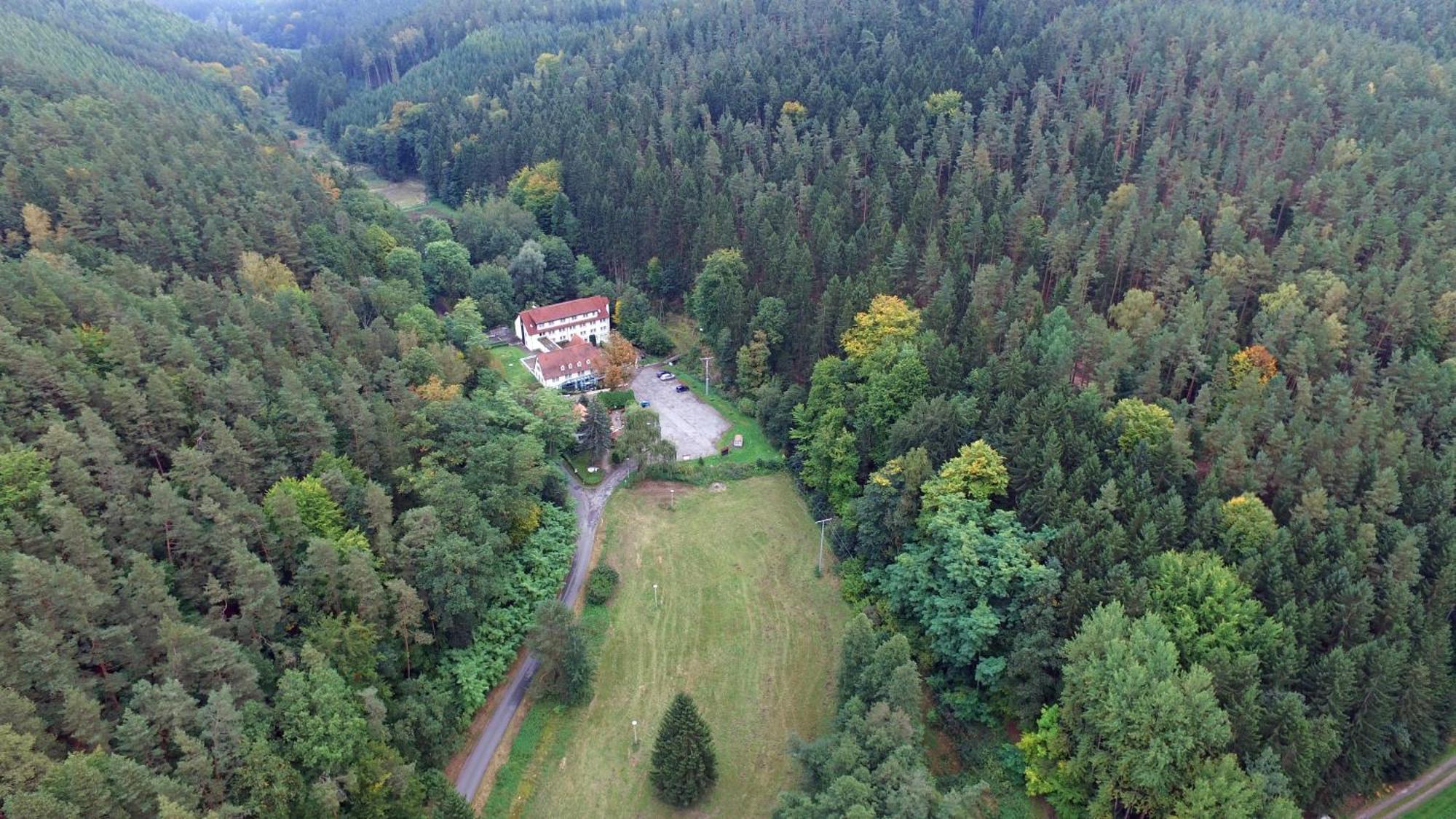 Waldhotel Linzmuehle Kahla  Exteriör bild